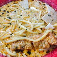 laksa laksa 😍 at 3 Treasures 三寶齋 - AMK in Northeast Singapore