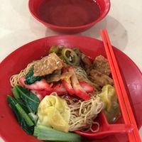 Wanton Mee at 3 Treasures 三寶齋 - AMK in Northeast Singapore