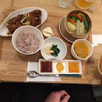 set meal at T's Tan Tan in Sendai