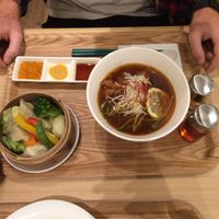 spicy noodle  at T's Tan Tan in Sendai