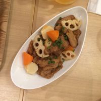 lotus and soy at T's Tan Tan in Sendai