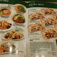 English menu at T's Tan Tan in Sendai