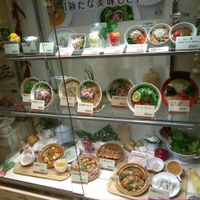 example food display at T's Tan Tan in Sendai