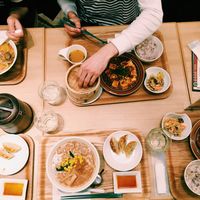 Set meals at T's Tan Tan in Sendai