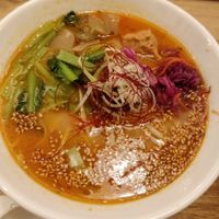 Golden sesame noodles at T's Tan Tan in Sendai