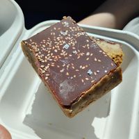Millionaire Shortbread 😍  at Pulp + Sprout Juice Bar and Vegan Cafe in Asheville