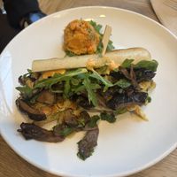 Mushroom banh mi  at Pulp + Sprout Juice Bar and Vegan Cafe in Asheville