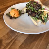 Banh mi   at Pulp + Sprout Juice Bar and Vegan Cafe in Asheville