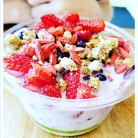 Granola Bowl at Pulp + Sprout Juice Bar and Vegan Cafe in Asheville