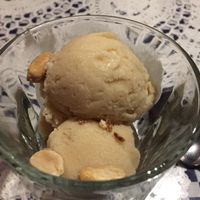 Vegan icecream  at La Tortilleria in Kensington