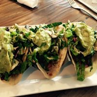 Jackfruit tacos were amazing at VegeNation in Las Vegas