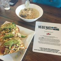 Tacos at VegeNation in Las Vegas