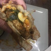 Inside the Mac Daddy Burger (popup version) at VegeNation in Las Vegas