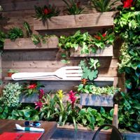 Restaurant interior at VegeNation in Las Vegas