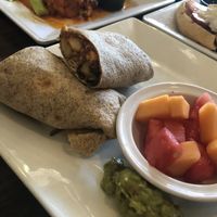 Vegan burrito  at VegeNation in Las Vegas