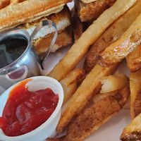 Chicken and waffles at VegeNation in Las Vegas