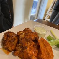 Cauliflower wings at VegeNation in Las Vegas