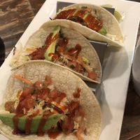 “Fish” tacos   at VegeNation in Las Vegas