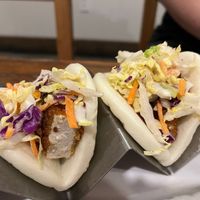 The bao buns were ok in flavor but they were in the disadvantage of being compared against the bao buns from Liu Lin in Brussels  at VegeNation in Las Vegas
