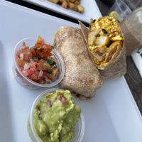 Breakfast burrito   at VegeNation in Las Vegas