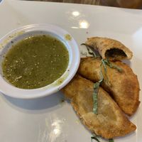 Mushrooms empanadas  at VegeNation in Las Vegas