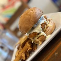 Chicken sandwich   at VegeNation in Las Vegas