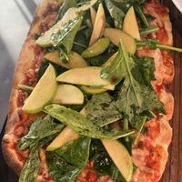 The Roman style apple pizza    at VegeNation in Las Vegas