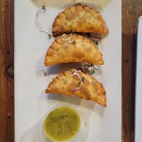 Mushroom Empanadas at VegeNation in Las Vegas