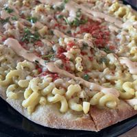 Mac daddy pizza  at VegeNation in Las Vegas