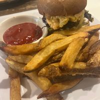 The Mac daddy burger at VegeNation in Las Vegas