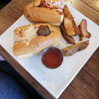 Meatball sub at VegeNation in Las Vegas