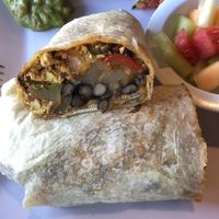 The Badass Vegan Burrito at VegeNation in Las Vegas