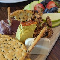 Cheese platter at VegeNation in Las Vegas