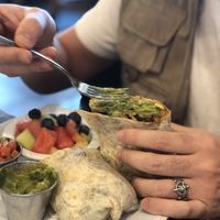 Burrito  at VegeNation in Las Vegas