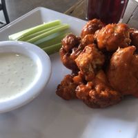 Buffalo cauliflower wings  at VegeNation in Las Vegas