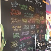 board wall at VegeNation in Las Vegas