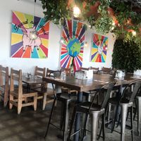 indoor seating at VegeNation in Las Vegas