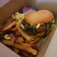 Mac daddy burger! at VegeNation in Las Vegas