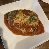 Eggplant stack at VegeNation in Las Vegas