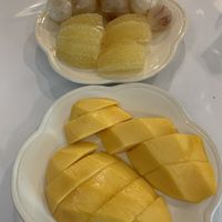 Mango, Chinese oranges, lanzones at Baiyoke Sky Hotel Fruit Buffet in Bangkok