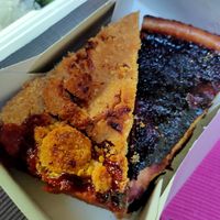 Postre vegano del menú del día at Todobio in Ourense