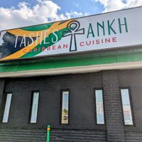 Building sign at Tashes Ankh in Randallstown