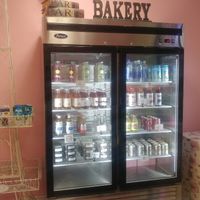 Drink fridge at Feel Good Desserts in Simi Valley