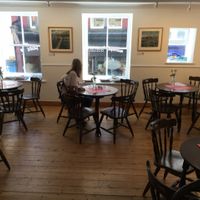 inside  at The Art Cafe in Whitby