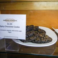 spicy chocolate cookies at Chocolaterian in Madison