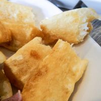 yuca fries at Hola Arepa in Minneapolis
