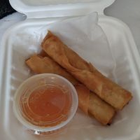 Spring rolls at Thai Express in Gaithersburg