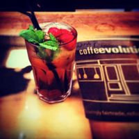 Iced Tea at Coffee Evolution in Huddersfield