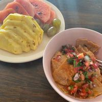 Breakfast  at Mary Restaurant Vegetariano in Puerto Vallarta