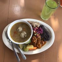 Dinner buffet  at Mary Restaurant Vegetariano in Puerto Vallarta